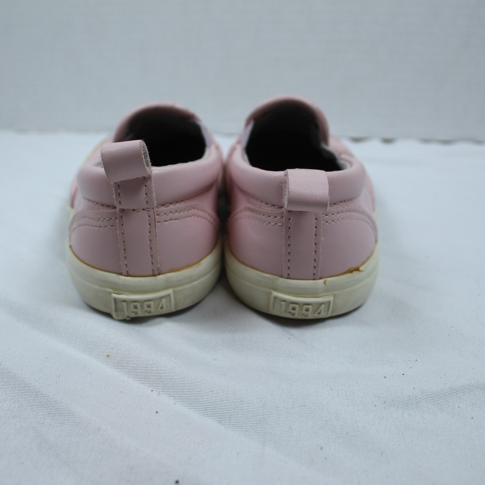 Old‎ Navy Toddler Girls Pink Glitter Heart Slip On Sneakers Size 9 - Picture 3 of 8